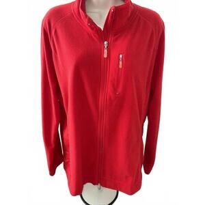 Danskin XL Fleece SIZE XXL WOMENS FULL  Zip Up